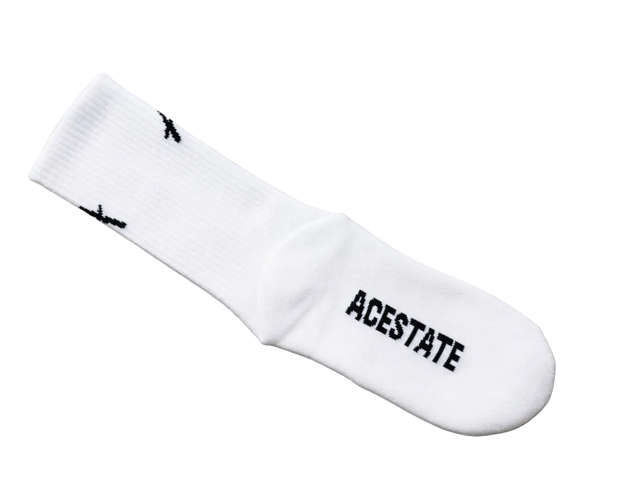 Essential Socks 2-Pack (White)